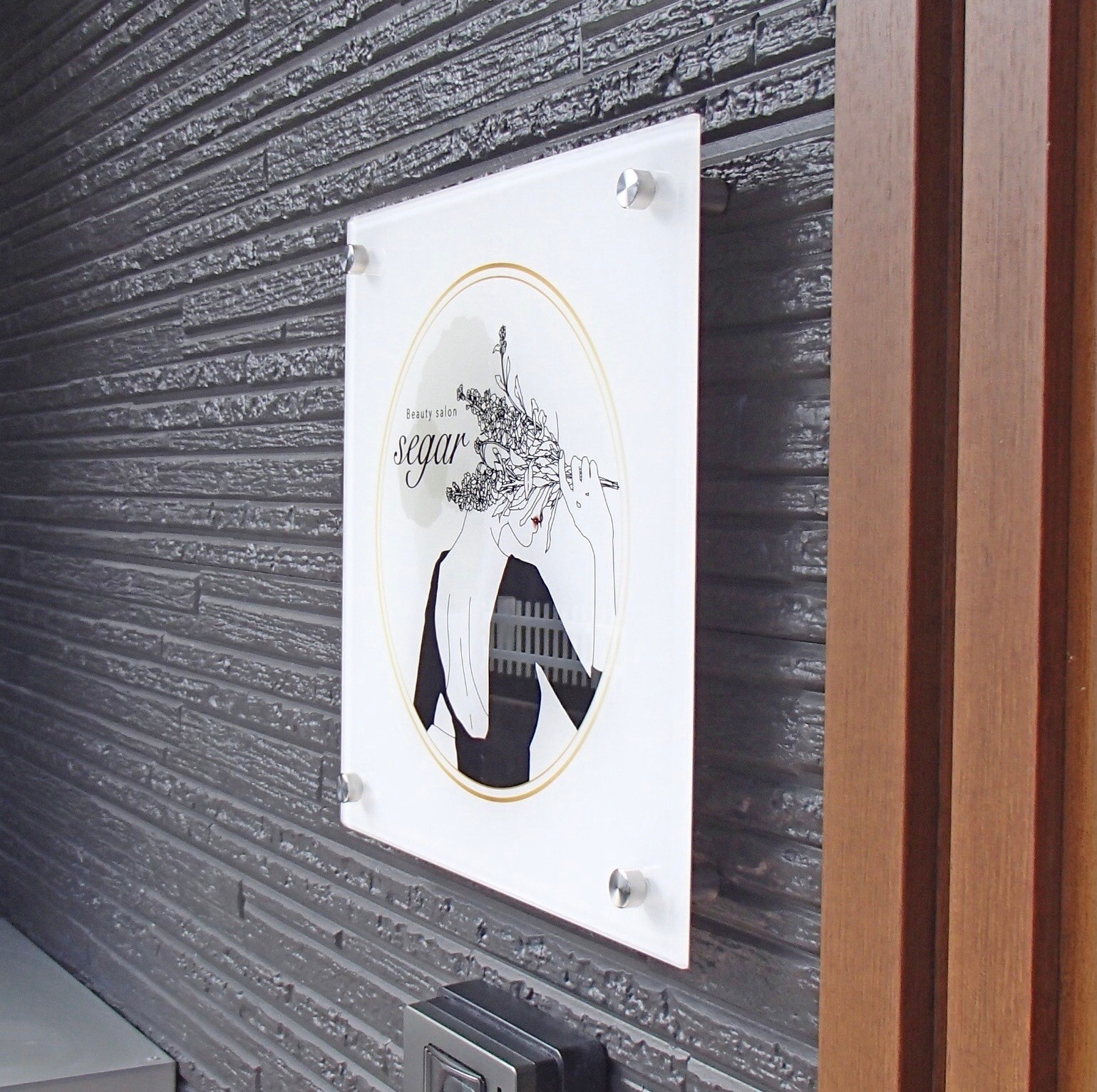 アクリル銘板・表札